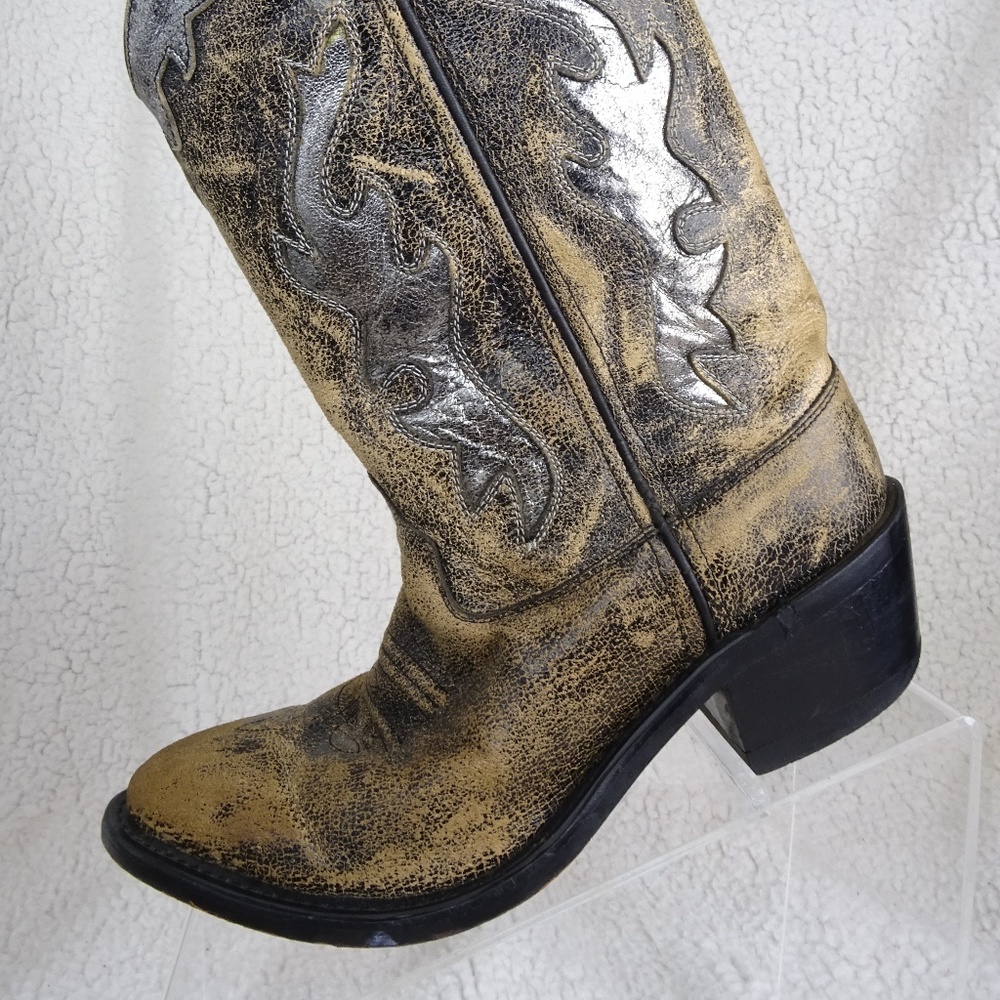 Old West Women's Western Leather Upper Boots CCY81